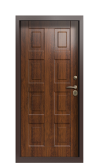 Дверь Termo Ral 8017 Коньячный дуб 1228 вид внутри