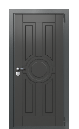 Дверь TermoWood Ral 7043 Grey matt 1379