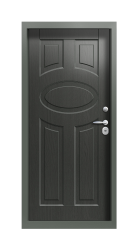 Дверь Termo Ral 8017 Коньячный дуб 63 вид внутри