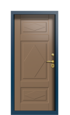 Дверь Termo Del Mare Ral 8025 1486 вид внутри