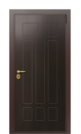 Дверь TermoWood Tobacco Черный гранит 1483