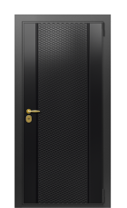 Дверь TermoWood Vesuvio Венге бонобо 1492 вид снаружи