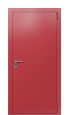 Дверь TermoPlus Ral 3031 Collori Ral 3031 2728 вид снаружи