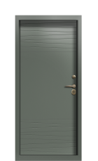 Дверь Termo Ral 9005 Ral 5014 697 вид внутри