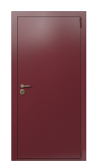 Дверь TermoPlus Ral 3005 Джут белый 784 вид снаружи