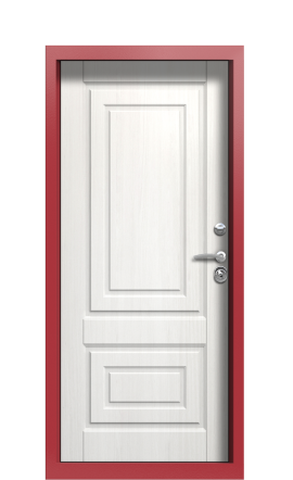 Дверь TermoPlus Ral 3031 Белое дерево 1347