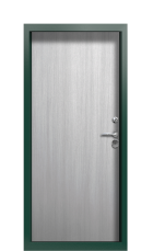 Дверь Termo Ral 6005 Тис мраморный 1479 вид внутри