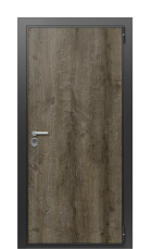 Дверь TermoWood Vesuvio Дуб антрацит 1358 вид снаружи