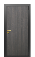 Дверь TermoWood Vesuvio Венге Бонобо 645 вид снаружи