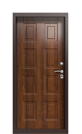 Дверь TermoPlus Багет Decoline classic коньячный дуб tobacco