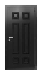 Дверь Termo Ral 9005 Kale 661 вид снаружи