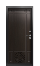 Дверь Termo Ral 5005 Венге Бонобо 776 вид внутри