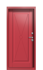 Дверь Termo Ral 3005 Ral 3031 905 вид внутри