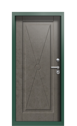 Дверь TermoPlus Patina Бетон Тёмный 488