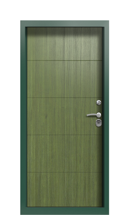 Дверь TermoPlus Ral 6028 Темно-зеленое 1349