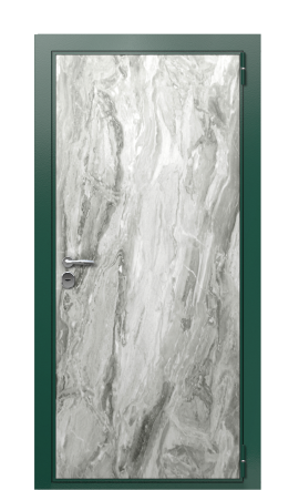 Дверь TermoWood Ral 6005 Тис мраморный 1479