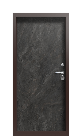 Дверь TermoWood Tobacco Темный мрамор 1511