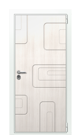 Дверь TermoWood Ral 9003 Милк 1066