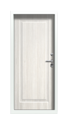 Дверь Termo Ral 9005 Белая эмаль 225 вид внутри