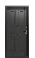 Дверь Termo Vesuvio Графитовое дерево 1188 вид внутри