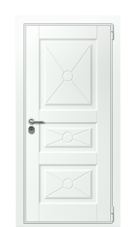 Дверь TermoWood Ral 9003 RAL 3031 1281