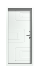 Дверь Termo Ral 9003 Collori Ral 9003 2642 вид внутри