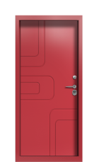 Дверь Termo Ral 3031 Collori Ral 3031 2573 вид внутри