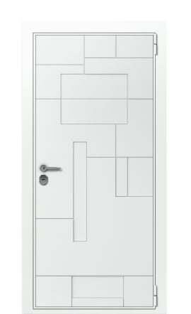 Дверь TermoWood Ral 9003 Collori Ral 9003 2719