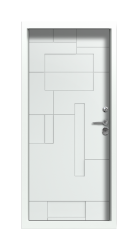 Дверь Termo Ral 9003 Collori Ral 9003 2719 вид внутри