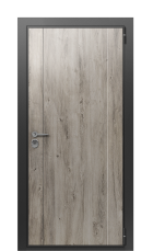 Дверь TermoWood Vesuvio Арктическая береза 1148 вид снаружи