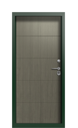 Входная дверь TermoWood Patina Серый кварц 1260