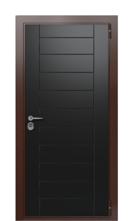 Дверь TermoWood Ral 9005 Collori Ral 9005 2579