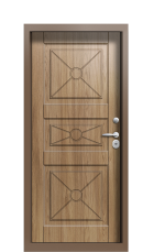 Дверь Termo Ral 9005 Графитовое Дерево 273 вид внутри