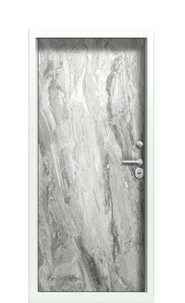 Дверь TermoWood Ral 7009 Белый мрамор 1042