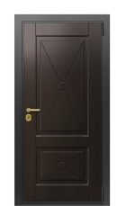 Дверь TermoWood Vesuvio Венге бонобо 644 вид снаружи