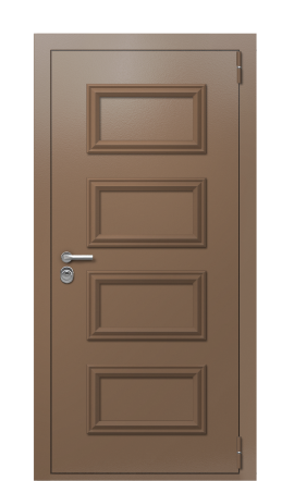 Дверь Termo Ral 8025 Кале 472