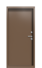 Дверь Termo Ral 8025 Кале 472 вид внутри