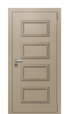 Дверь TermoPlus Ral 1019 Венге 222 вид снаружи