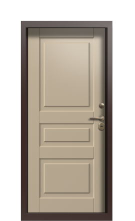 Дверь TermoWood Ral 9005 Ral 1019 1472