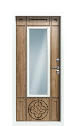 Дверь TermoPlus Ral 8025 Грецкий Орех 960