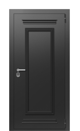Дверь TermoPlus Vesuvio Морадо черный 1016