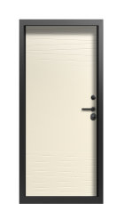 Дверь Termo Collori Зеленое сукно, Collori Слоновая кость вид внутри