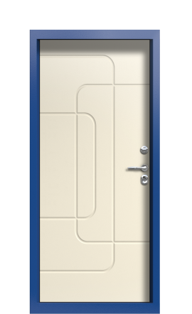 Дверь TermoPlus Collori Слоновая кость ral 5005 D003