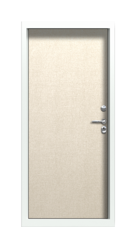 Дверь TermoPlus Ral 9003 Лён сиена 630