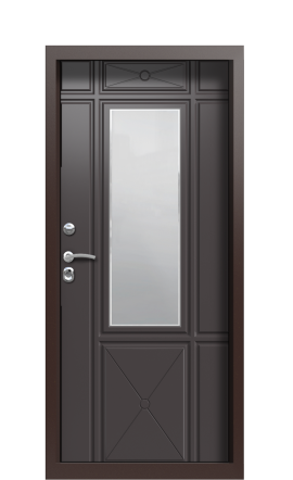 Дверь TermoPlus Tobacco Ral 8019 940