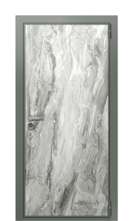 Дверь TermoWood Ral 7009 Белый мрамор 1297