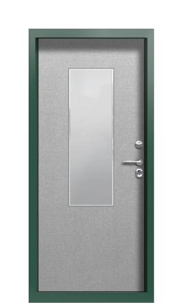 Дверь TermoPlus Ral 6028 Лён Графит 990