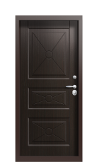 Дверь Termo Ral 7043 Венге Бонобо 642 вид внутри