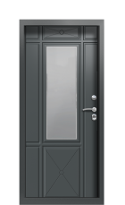 Дверь Termo Ral 7043 Kale 988 вид внутри