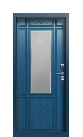 Дверь TermoWood Del Mare Темно-синяя 1294